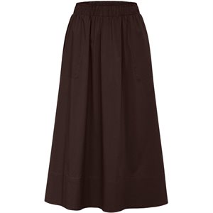 LA ROUGE - Vilma Skirt - Dark Brown